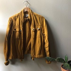 Treasure & Bond | Linen Blend Field Jacket | XXS